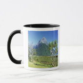 Nieuw-Zeeland, Zuidereiland, Mitre Peak, Mok (Links)