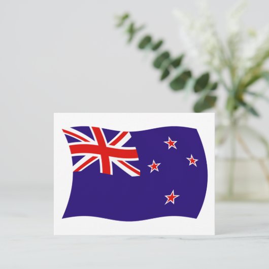 Nieuw-Zeelands Briefkaart (Staand voorkant)