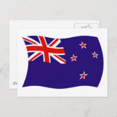 Nieuw-Zeelands Briefkaart (Voorkant / Achterkant)