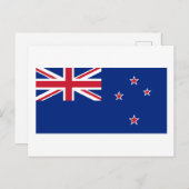 Nieuw-Zeelands Briefkaart (Voorkant / Achterkant)
