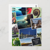 Nieuw-Zeelands Briefkaart voor aangepaste fotocoll (Voorkant / Achterkant)