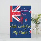 Nieuw-Zeelands cricketteam: liefde uit mijn hart (Staand voorkant)