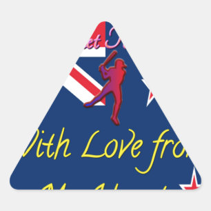 Nieuw-Zeelands cricketteam: liefde uit mijn hart Sticker