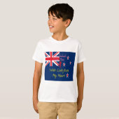 Nieuw-Zeelands cricketteam: liefde uit mijn hart T-shirt (Voorkant volledig)