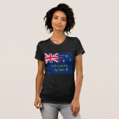 Nieuw-Zeelands cricketteam: liefde uit mijn hart T-shirt (Voorkant volledig)