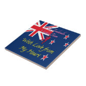 Nieuw-Zeelands cricketteam: liefde uit mijn hart Tegeltje (Zijkant)