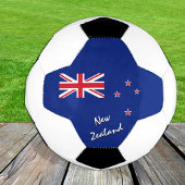 Nieuw-Zeelands Football en Nieuw-Zeelandse vlag/sp Voetbal