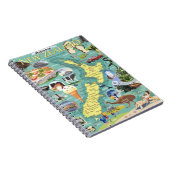 Nieuw-Zeelands kaartNotitieboek Notitieboek (Rechterzijde)