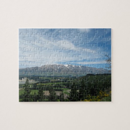 Nieuw-Zeelands landschap Legpuzzel (Horizontaal)