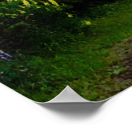 Nieuw-Zeelands landschap Poster (Hoek)