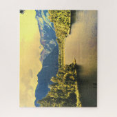 Nieuw-Zeelands meer Matheson Legpuzzel (Verticaal)