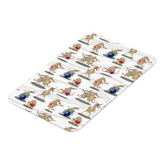 Nieuw-Zeelands muziekpatroon Magneet (Linkerzijde)