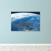 Nieuw-Zeelands Noordereiland. Canvas Afdruk (Insitu (Houten vloer))