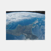 Nieuw-Zeelands Noordereiland. Fleece Deken (Voorkant (Horizontaal))