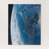 Nieuw-Zeelands Noordereiland. Legpuzzel (Verticaal)