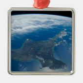 Nieuw-Zeelands Noordereiland. Metalen Ornament (Voorkant)