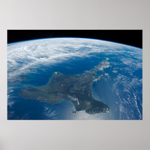 Nieuw-Zeelands Noordereiland. Poster