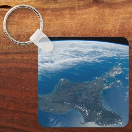 Nieuw-Zeelands Noordereiland. Sleutelhanger (Voorkant)