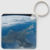 Nieuw-Zeelands Noordereiland. Sleutelhanger (Achterkant)