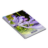 Nieuw-Zeelands Paarse bloem Notitieboek (Rechterzijde)