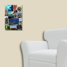 Nieuw-Zeelands Poster voor aangepaste fotocollage