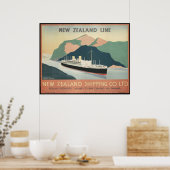  Nieuw-Zeelands Poster voor verzending (Keuken)