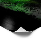 Nieuw-Zeelands regenwoud Perfect Poster (Hoek)