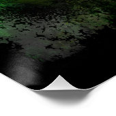 Nieuw-Zeelands regenwoud Perfect Poster (Hoek)