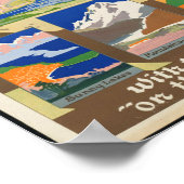 Nieuw-Zeelands reisbureau Poster (Hoek)