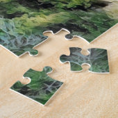 Nieuw-Zeelands Rotorua-landschap uitdagend Legpuzzel (Zijkant)