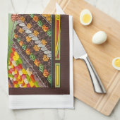 Nieuw-Zeelands snoepgoed Theedoek (Quarter Fold)