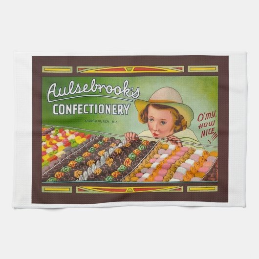 Nieuw-Zeelands snoepgoed Theedoek (Horizontaal)