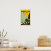 Nieuw-Zeelands Vintage Poster (Keuken)