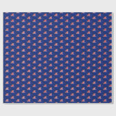 Nieuw-Zeelands Vlag Honeycomb Wrapping Paper Cadeaupapier (Vlak)