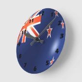 Nieuw-Zeelands vlaggenontwerp Ronde Klok (Hoek)