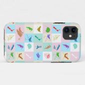 Nieuw-Zeelands vogelpatroon Case-Mate iPhone Case (Achterkant (horizontaal))