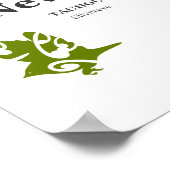 Nieuw-Zeelands vogelposter Poster (Hoek)