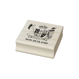Nieuw-Zeelands wapen Rubber Stamp Rubberstempel
