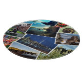 Nieuw-Zeelandse aangepaste fotocollage Snijplank (Hoek)