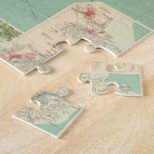 Nieuw-Zeelandse Atlas Map Legpuzzel (Zijkant)