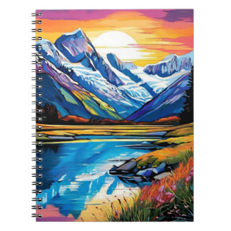 Nieuw-Zeelandse bergen | Notitieboek Journal