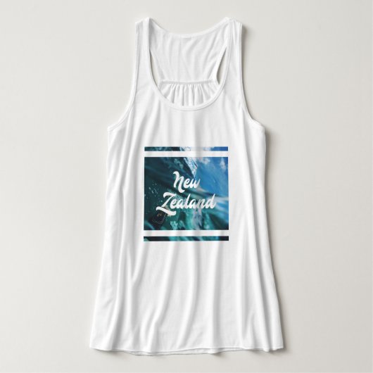 Nieuw-Zeelandse damestank Tanktop (Design voorkant)