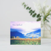 Nieuw-Zeelandse fotografie Fox Glacier Briefkaart (Staand voorkant)