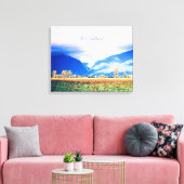 Nieuw-Zeelandse fotografie Fox Glacier Canvas Afdruk (Insitu (Woonkamer))