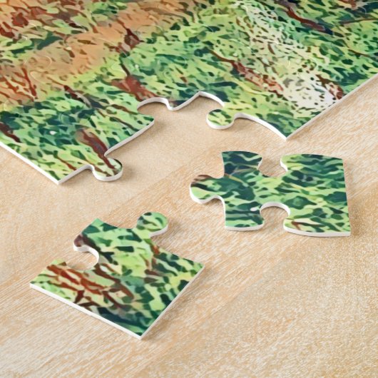 Nieuw-Zeelandse fotografie Fox Glacier Legpuzzel (Zijkant)