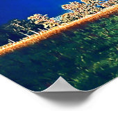 Nieuw-Zeelandse fotografie Fox Glacier Poster (Hoek)