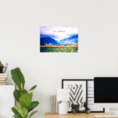 Nieuw-Zeelandse fotografie Fox Glacier Poster (Thuiskantoor)