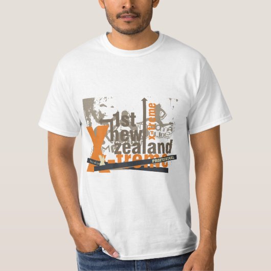 Nieuw-Zeelandse grafische overhemden en cadeaus T-shirt (Voorkant)