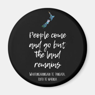 NIEUW-ZEELANDSE GROND BLIJFT PAUA MAGNEET