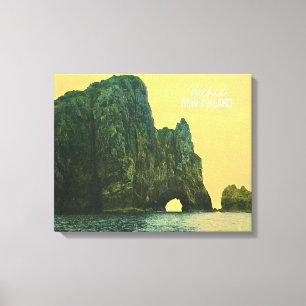 Nieuw-Zeelandse Hole in de Rock Canvas Afdruk